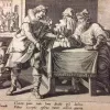 Geschiedenis van de verloren zoon, complete set van 4 etsen