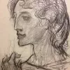 tekening vrouwen hoofd (Koosje)