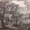 "Berglandschap met de verzoeking van Christus"