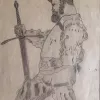 Soldaat uit "Terugkeer uit Marignano in 1515"