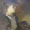 "Zelfportret met pet"