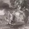 "Telemachus stort in de zee"