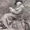 "Carlyle in his garden at Chelsea"